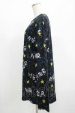 画像2: NieR Clothing / プリントトップス  スターロゴ H-25-08-16-044-PU-BL-KB-ZH (2)