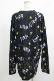画像3: NieR Clothing / プリントトップス  スターロゴ H-25-08-16-044-PU-BL-KB-ZH (3)
