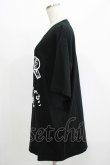 画像2: NieR Clothing / プリント半袖CUTSEW XL 黒 H-25-08-16-046-PU-TO-KB-ZT494 (2)