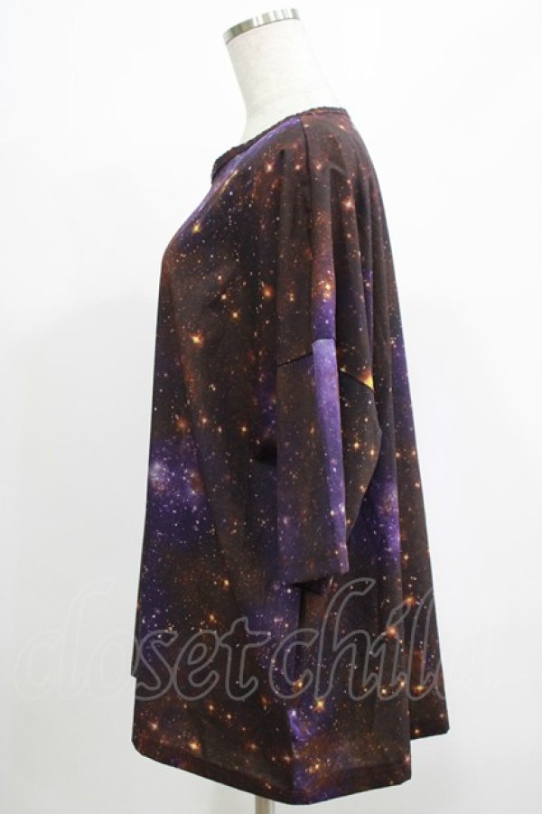 画像2: Drug Honey / ギャラクシーワイドTee  ネイビー H-25-08-16-047-PU-TO-KB-ZT494 (2)