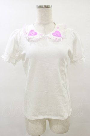 画像: Nile Perch / 襟ワッペンカットソー Free ハート/オフ H-25-08-16-1037-LO-TO-NS-ZH