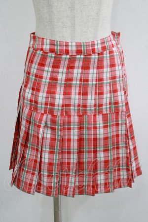 画像: Candy Stripper / CHECK PLEATS MINI SKIRT S  H-25-08-16-022-PU-SK-KB-ZH