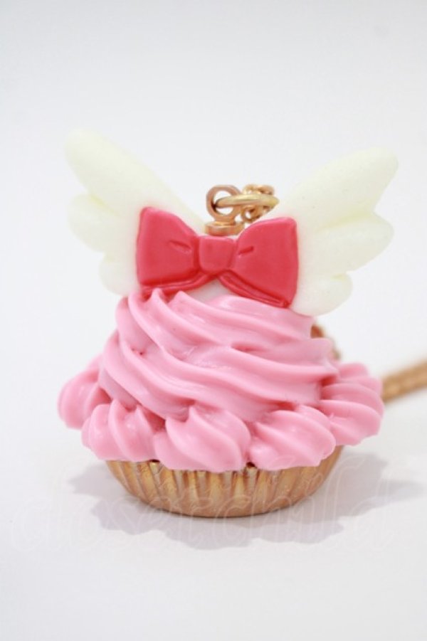 画像1: Q-pot. / さくらのドレスカップケーキネックレス   H-25-08-17-1037-QP-AC-KB-ZH (1)