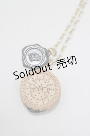 画像: Q-pot. / Round Milk Biscuit Pearlネックレス   H-25-08-17-1051-QP-AC-KB-ZH