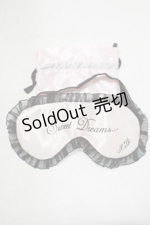 画像: MILK / Sleepy Timeアイマスク  ピンク H-25-08-17-1065-ML-ZA-KB-ZH