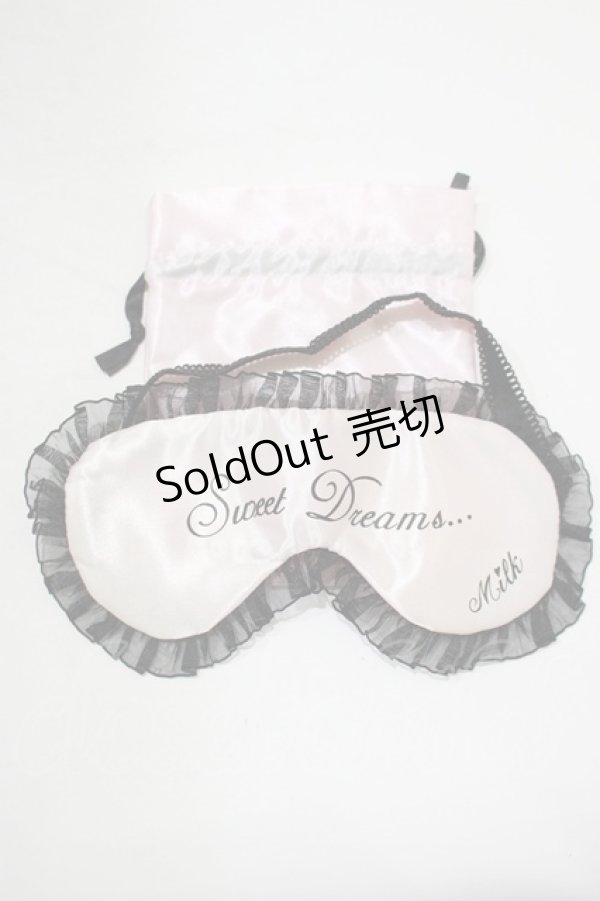 画像1: MILK / Sleepy Timeアイマスク  ピンク H-25-08-17-1065-ML-ZA-KB-ZH (1)