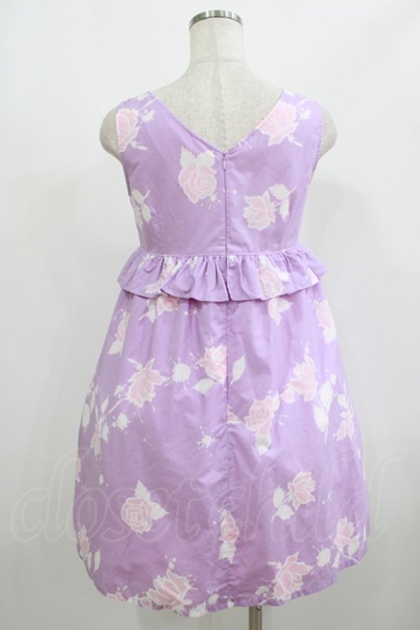 画像3: MILK / Rose bloodドレス  ラベンダーベース H-25-12-15-1028-ML-OP-KB-ZH (3)