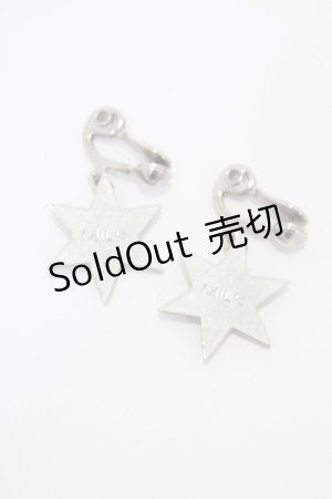 画像: MILK / アスタリスクイヤリング  シルバー H-25-08-17-1025-ML-AC-KB-ZH