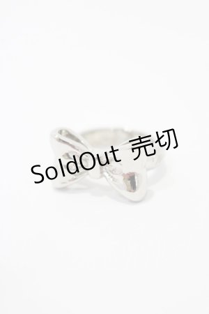 画像: MILK / リボンリング 9号 シルバー H-25-08-17-1027-ML-AC-KB-ZH