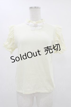 画像: Nile Perch / ハートリボンプルオーバー Free イエロー H-25-08-18-059-LO-TO-NS-ZH