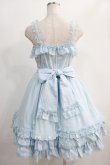 画像3: Angelic Pretty / プリンセスジュエリージャンパースカート Free サックス H-25-08-18-1035-AP-OP-NS-ZH (3)
