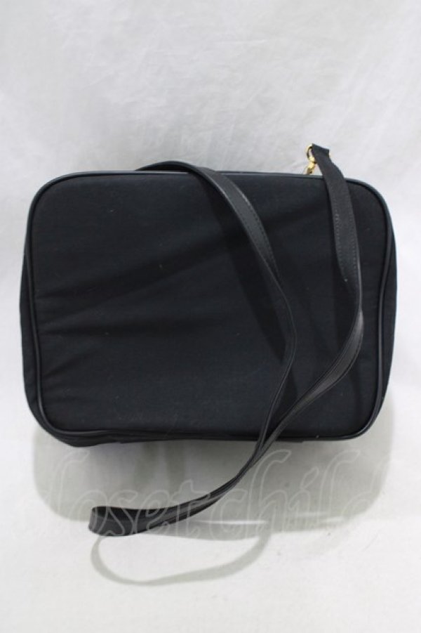 画像4: INGEBORG / ショルダーバッグ  ブラック H-25-08-18-1040-LO-BG-NS-ZH (4)