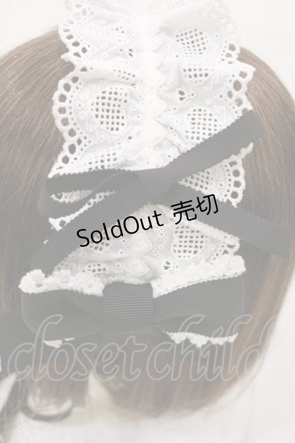 画像3: BABY,THE STARS SHINE BRIGHT / うさくみゃヘッドドレス  オフ/ブラック H-25-08-18-1007-BA-AC-NS-ZH (3)