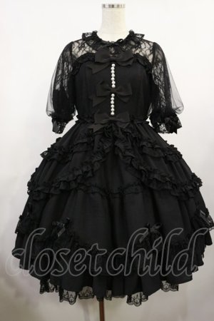 画像: Angelic Pretty / Petit Marionetteワンピース Free ブラック H-25-08-18-1016-AP-OP-NS-ZH