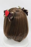 画像2: Angelic Pretty / Wonder Queenカードコーム  ボルドー H-25-08-18-009-AP-AC-NS-ZH (2)