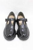 画像1: Fi.n.t / Tストラップシューズ M(23.5-24.0cm） BLACK H-25-08-18-002-CA-SH-NS-ZH (1)
