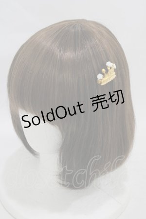 画像: BABY,THE STARS SHINE BRIGHT / ローズプリンセス ヘアピン  ゴールド H-25-08-18-018-BA-AC-NS-ZH