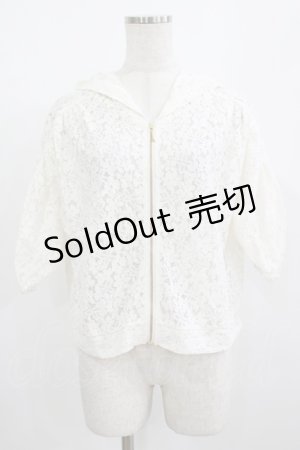 画像: Fi.n.t / レースパーカ‐ Free OFF WHITE H-25-08-19-047-CA-TO-NS-ZH