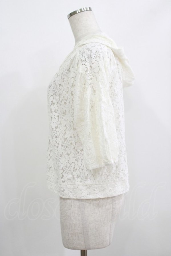 画像2: Fi.n.t / レースパーカ‐ Free OFF WHITE H-25-08-19-047-CA-TO-NS-ZH (2)