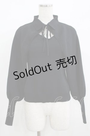 画像: an another angelus / ボレロアンサンブルニット Free BLACK H-25-08-19-052-CA-TO-NS-ZH