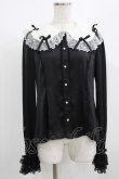 画像1: Angelic Pretty / Airy Frillブラウス Free ブラック H-25-08-19-059-AP-BL-NS-ZH (1)