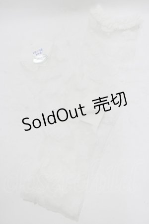 画像: BABY,THE STARS SHINE BRIGHT / Le Jardin de Fraisesくみゃちゃんシースルーオーバーニーソックス  オフ H-25-08-19-075-BA-ZA-NS-ZH