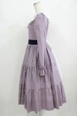画像2: marcHenTica / ストライプワンピース Free パープル H-25-08-19-014-LO-OP-NS-ZH (2)