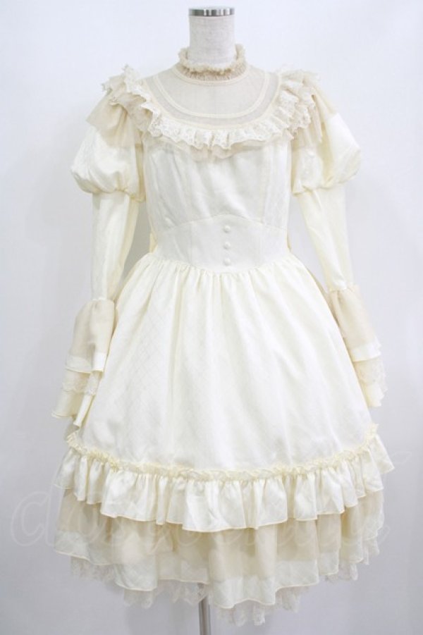 画像1: Hoshibako Works / ブライトプリンセス ドレス ワンピース M ベージュ H-25-08-19-015-LO-OP-NS-ZH (1)