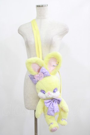 画像: Angelic Pretty / Cuteリリカルバニーぬいぐるみリュック  イエロー H-25-08-20-024-AP-BG-NS-ZH