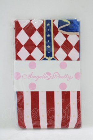 画像: Angelic Pretty / Fantasy Theaterタイツ  レッド H-25-08-20-033-AP-ZA-NS-ZH