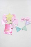 画像1: Angelic Pretty / Happy Garlandミニブローチ  ピンク H-25-08-20-035-AP-AC-NS-ZH (1)