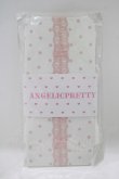 画像1: Angelic Pretty / Dot Ribbon Laceタイツ  オフ/ピンク H-25-08-20-038-AP-ZA-NS-ZH (1)