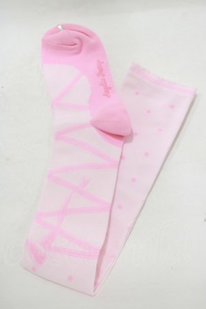 画像: Angelic Pretty / トゥーシューズ風オーバーニー  ピンク H-25-08-20-039-AP-ZA-NS-ZH