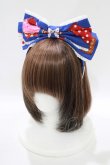 画像6: Angelic Pretty / French Cafe 切替ジャンパースカートSet Free ブルー H-25-08-20-003-AP-OP-NS-ZH (6)