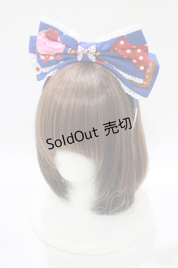 画像6: Angelic Pretty / French Cafe 切替ジャンパースカートSet Free ブルー H-25-08-20-003-AP-OP-NS-ZH (6)