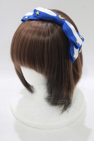 画像: Angelic Pretty / Carnival Little Starカチューシャ  ブルー H-25-08-20-048-AP-AC-NS-ZH