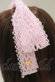 画像2: Angelic Pretty / Sweetトーションリボンカチューシャ  ピンク H-25-08-20-049-AP-AC-NS-ZH (2)