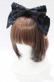 画像1: Angelic Pretty / Magical Milk Catsカチューシャ  ブラック H-25-08-20-053-AP-AC-NS-ZH (1)