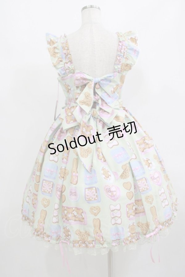 画像3: Angelic Pretty / Sweet Cookie Boxジャンパースカート Free ミント H-25-08-20-004-AP-OP-NS-ZH (3)