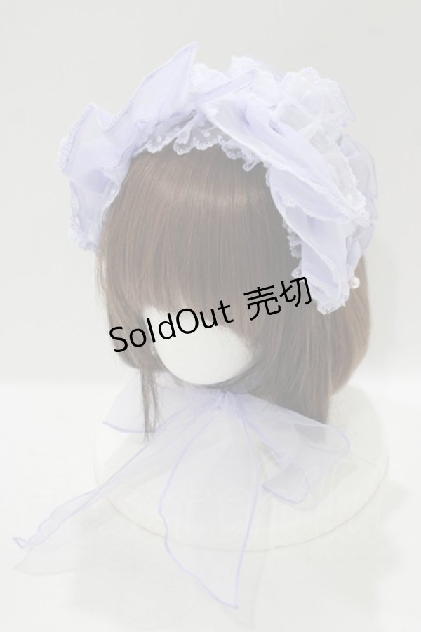 画像1: Angelic Pretty / Day Dreamブリム付きヘッドドレス  ラベンダー H-25-08-20-056-AP-AC-NS-ZH (1)