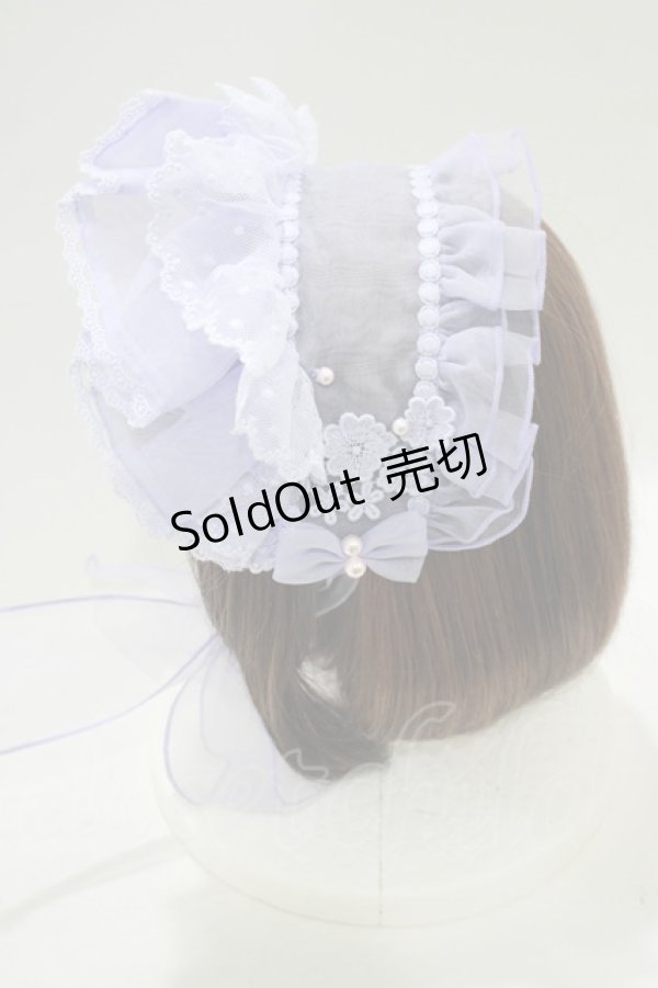 画像2: Angelic Pretty / Day Dreamブリム付きヘッドドレス  ラベンダー H-25-08-20-056-AP-AC-NS-ZH (2)