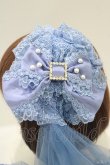 画像2: Angelic Pretty / Romantic Jewelryカチューシャ  ブルー H-25-08-20-059-AP-AC-NS-ZH (2)