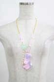画像2: Angelic Pretty / Happyリリカルバニーネックレス  ピンク H-25-08-20-063-AP-AC-NS-ZH (2)