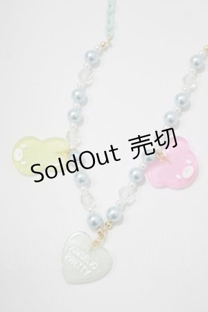 画像: Angelic Pretty / Happy Garlandネックレス  サックス H-25-08-20-064-AP-AC-NS-ZH