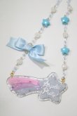 画像1: Angelic Pretty / Fancy shooting Starネックレス  サックス/ピンク H-25-08-20-066-AP-AC-NS-ZH (1)
