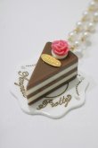 画像1: Angelic Pretty / Chocolate Teatimeネックレス  ブラウン H-25-08-20-068-AP-AC-NS-ZH (1)