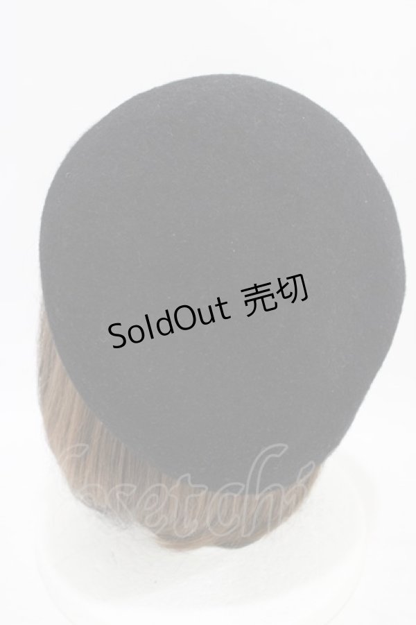 画像2: MILK / アスタリスクロゴベレー  ブラック H-25-08-20-1004-ML-AC-KB-ZH (2)