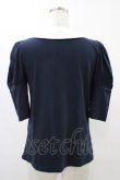 画像2: MILK / ロングパフTee  ネイビー H-25-08-20-1047-ML-TO-KB-ZH (2)