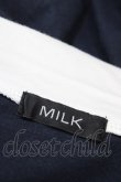 画像3: MILK / ロングパフTee  ネイビー H-25-08-20-1049-ML-TO-KB-ZH (3)