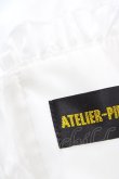 画像6: ATELIER PIERROT / ミニコルセットワンピース  ホワイト H-25-08-20-1019-EL-OP-KB-ZH (6)